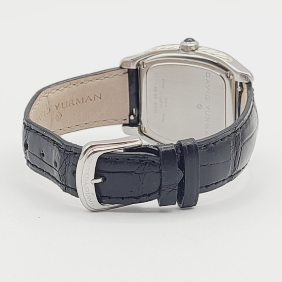 David Yurman 32mm Thoroughbred Quartz Watch With Black Diamonds - Picture 5 of 16